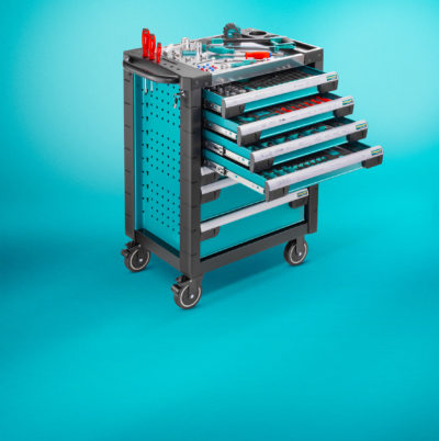 Werkstattwagen, Produktaufnahme